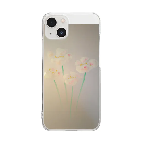 お花ちゃん Clear Smartphone Case