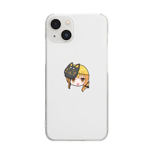 ゆっくりダークフォックス Clear Smartphone Case