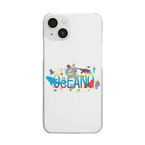 El Océano（背景透明） Clear Smartphone Case