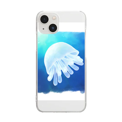 RYOクラゲ Clear Smartphone Case