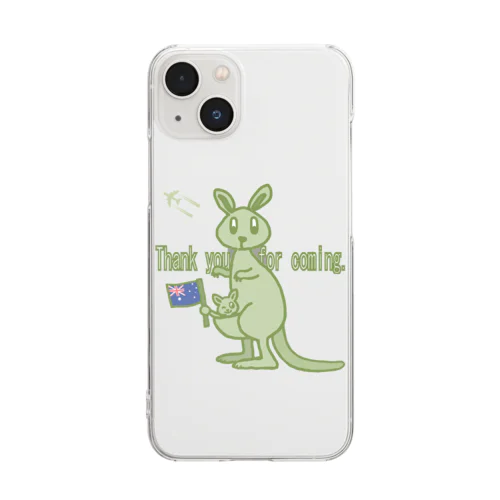 カンガルーツアーズ(株) Clear Smartphone Case