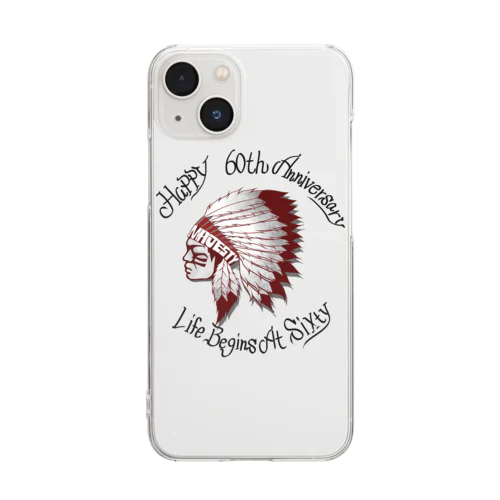 60th Anniversary Clear Smartphone Case