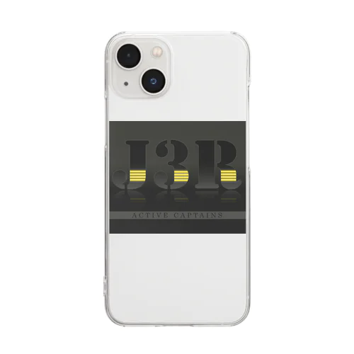 【空ぶらストア限定】　ダークJ3Rロゴシリーズ Clear Smartphone Case