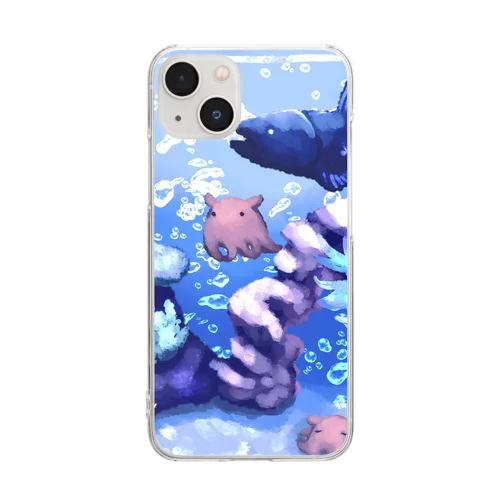 深海水槽 Clear Smartphone Case