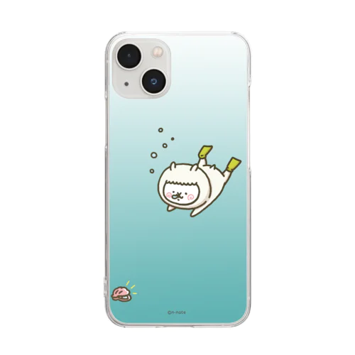 アルバカ　ダイビング Clear Smartphone Case