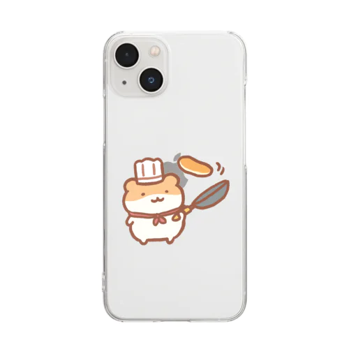 すやはむコックさん Clear Smartphone Case