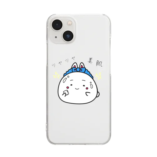 パンダ時々うさぎ Clear Smartphone Case