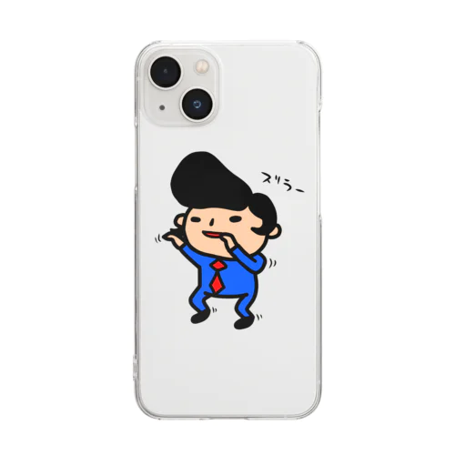 レッツダンストゥナイト Clear Smartphone Case