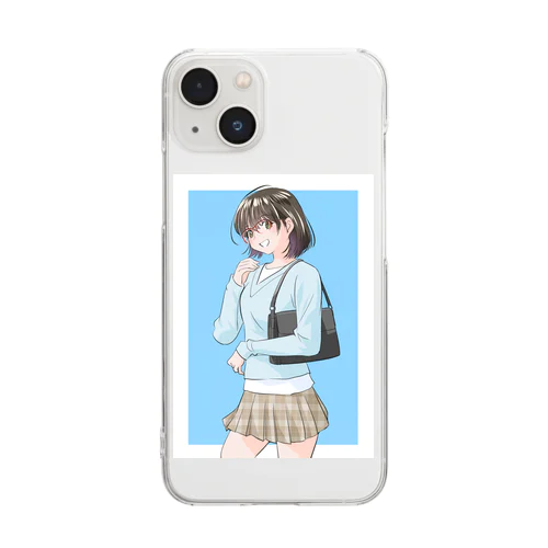 立石　りん Clear Smartphone Case