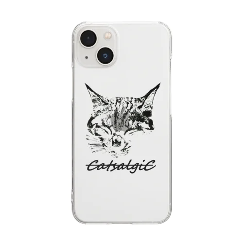 CatsalgiC《オリジナルロゴ》 Clear Smartphone Case