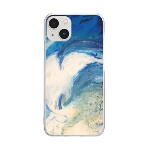 海ｰfluid- Clear Smartphone Case