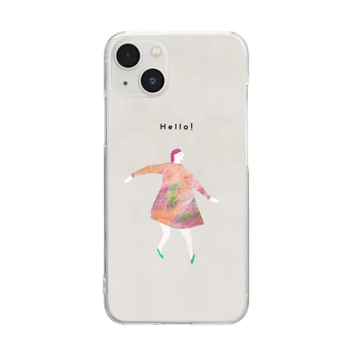 Hello! Clear Smartphone Case