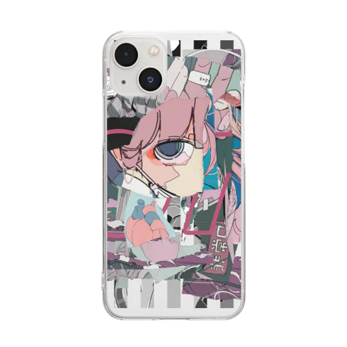 こ Clear Smartphone Case