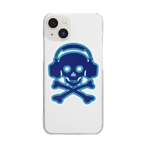 Black_Jack Clear Smartphone Case