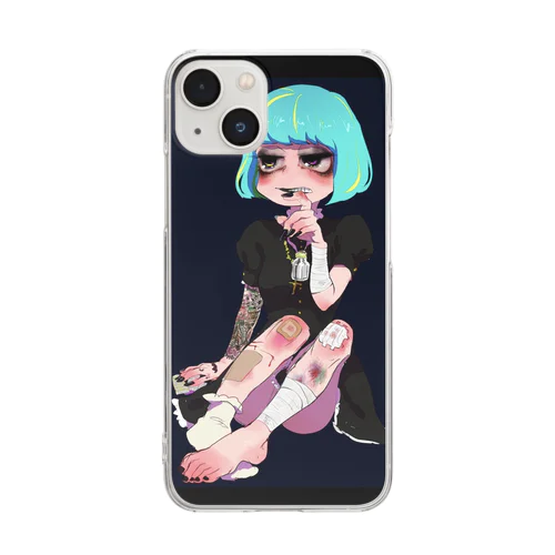 私に近い少女 Clear Smartphone Case