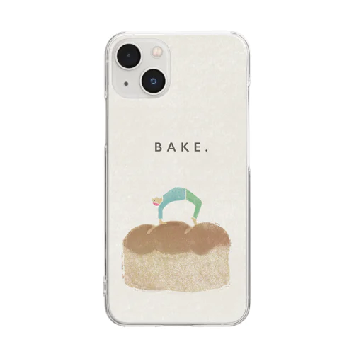 BAKE. クリアスマホケース