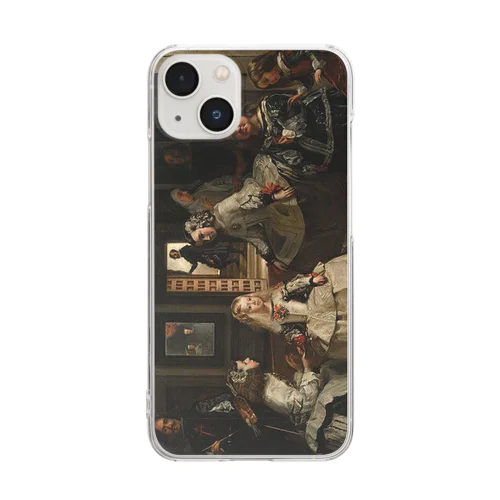 ディエゴ・ベラスケス 「ラス・メニーナス（女官たち）」 Clear Smartphone Case