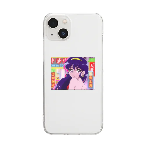 チャイナタウン Clear Smartphone Case