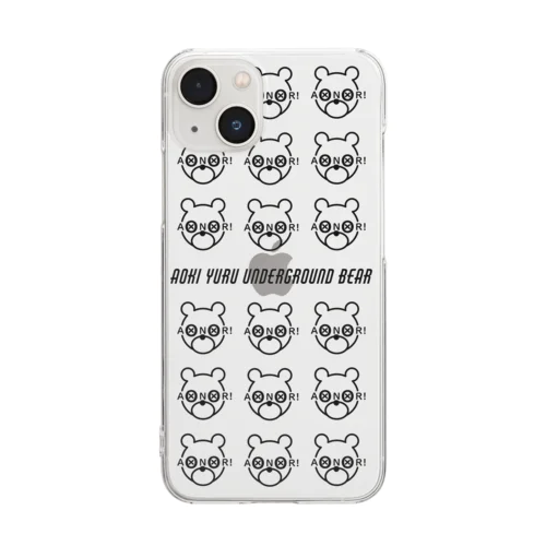 あおきゆる BASIC collection ＋＋ Clear Smartphone Case