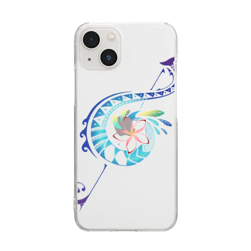 フラソング・シリーズ Clear Smartphone Case