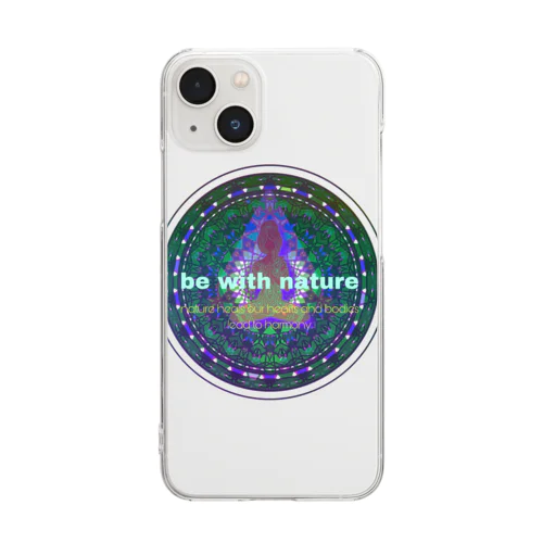 Be with nature Clear Smartphone Case