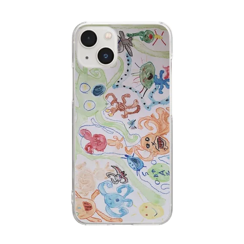 宇宙人 Clear Smartphone Case