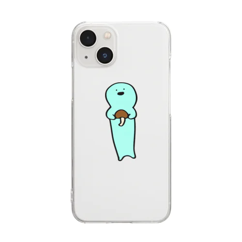 宝物はきのこ Clear Smartphone Case