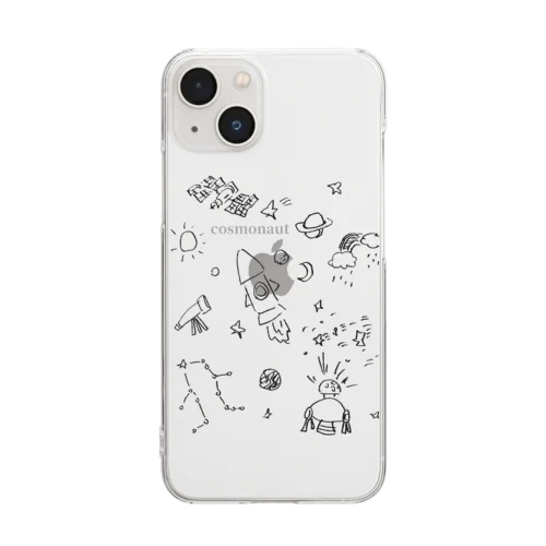 cosmonaut Clear Smartphone Case