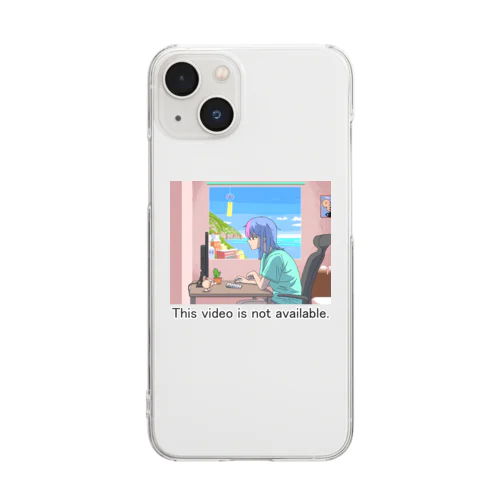 this video is … #底辺ボカロPゲー Clear Smartphone Case