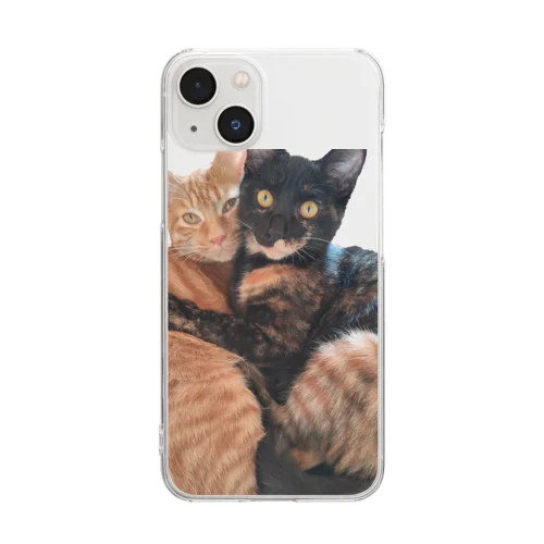 猫LOVE Clear Smartphone Case