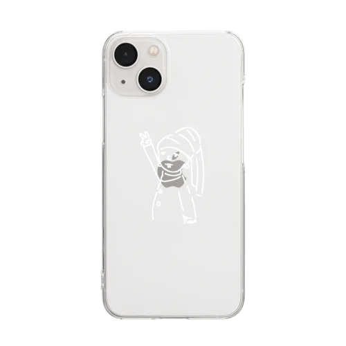 フェルメールピース Clear Smartphone Case