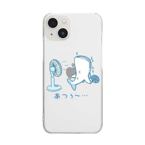 あつがりジンベエ Clear Smartphone Case