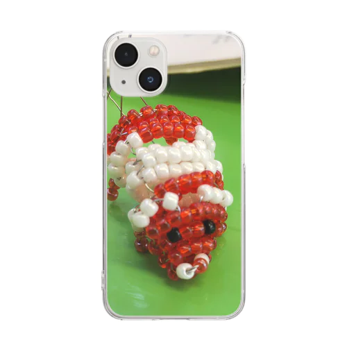 ハムオくん Clear Smartphone Case