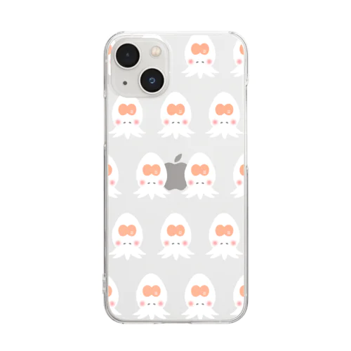 ヤマタロウヤドリツノムシさん大集合❗️ Clear Smartphone Case