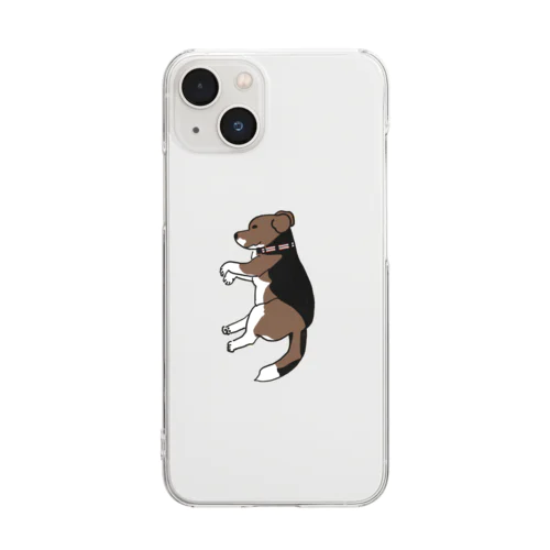 おねむりビゴ Clear Smartphone Case
