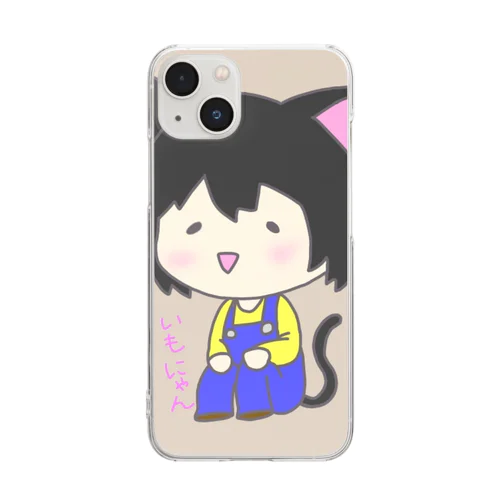 いもにゃん Clear Smartphone Case