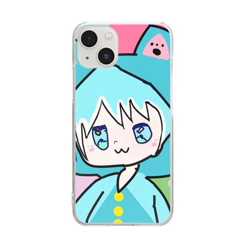 Cat girl Clear Smartphone Case