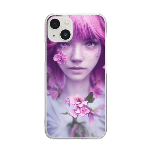 Flower Witches Clear Smartphone Case