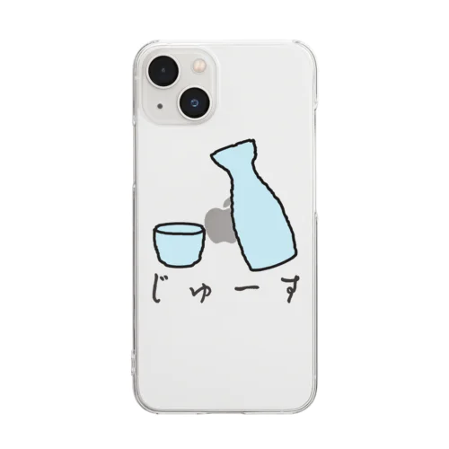 じゅーす？ Clear Smartphone Case