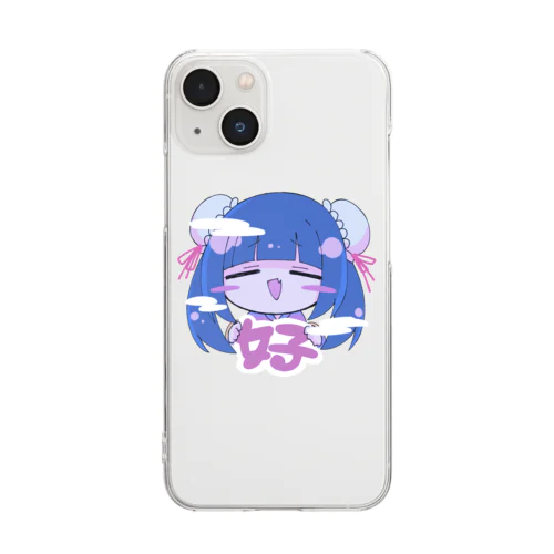 ハオミーちゃん Clear Smartphone Case