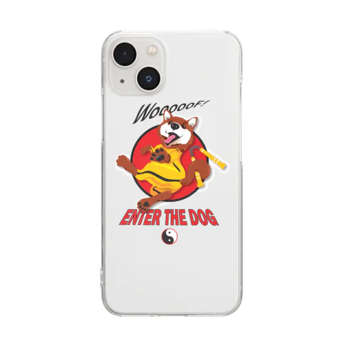 Kung Fu Dog! Clear Smartphone Case