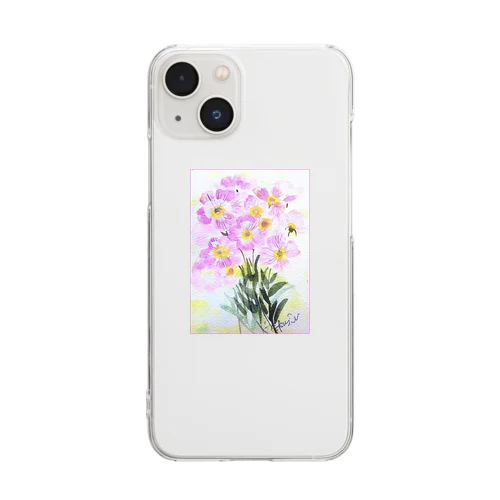 昼咲き月見草BF0902 Clear Smartphone Case