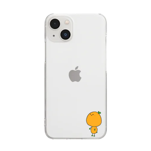 ミカン Clear Smartphone Case