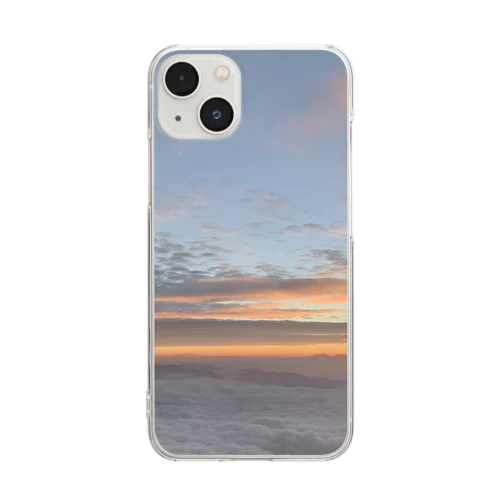 sea ​​of ​​clouds no.2 Clear Smartphone Case