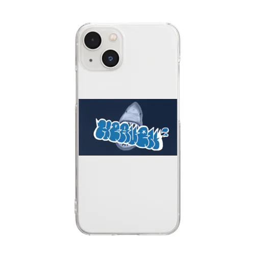 HEAVEN"サメ" Clear Smartphone Case