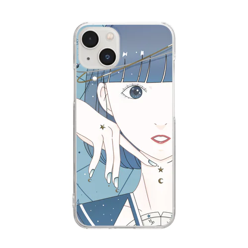 惑星ガール Clear Smartphone Case