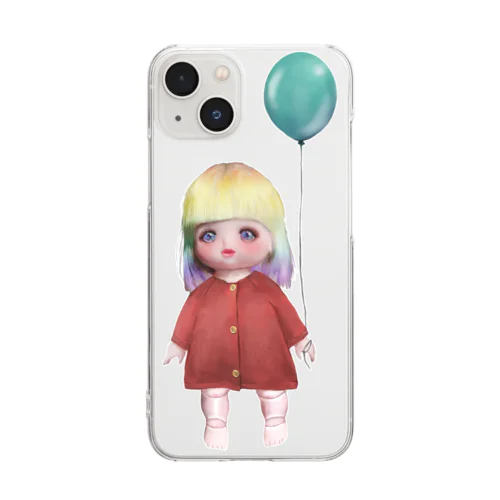 お人形さんシリーズ Clear Smartphone Case