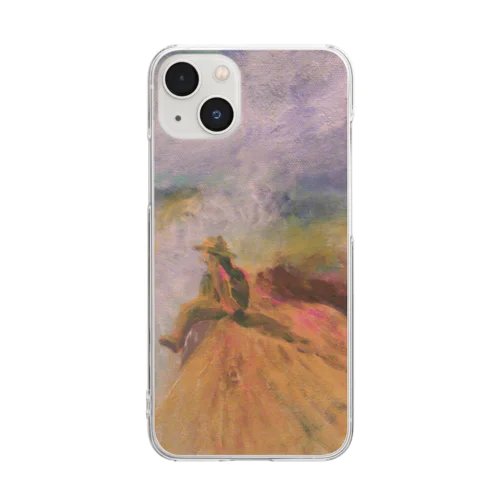 Atushi Kubo (Mountain) Clear Smartphone Case