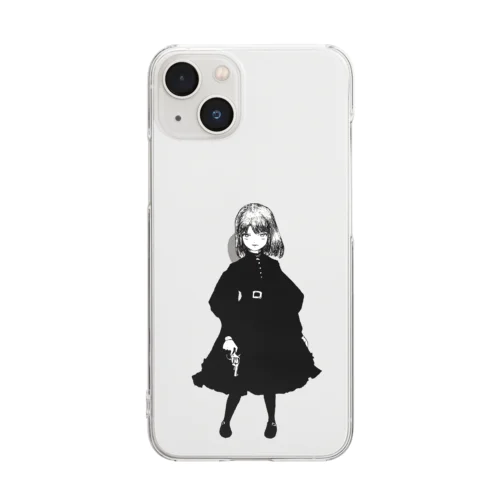 リボルバー・ガール Clear Smartphone Case