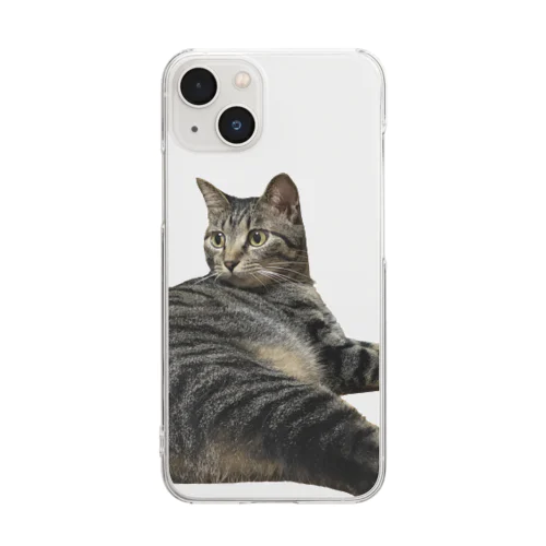 猛獣おまるぴぴ Clear Smartphone Case